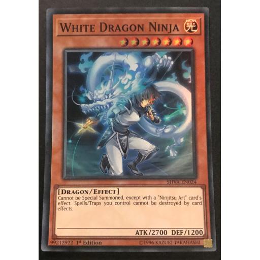 White Dragon Ninja | SHVA-EN024 | 1st Edition | Super Rare