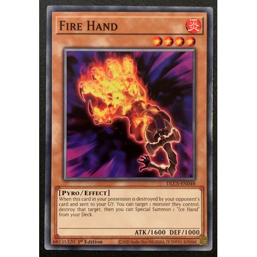 Fire Hand | DLCS-EN048 | 1st Edition | Common