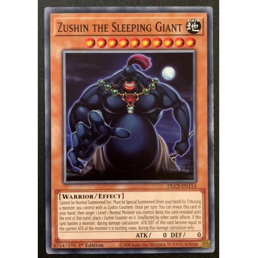 Zushin the Sleeping Giant | DLCS-EN114 | 1st Edition | Common