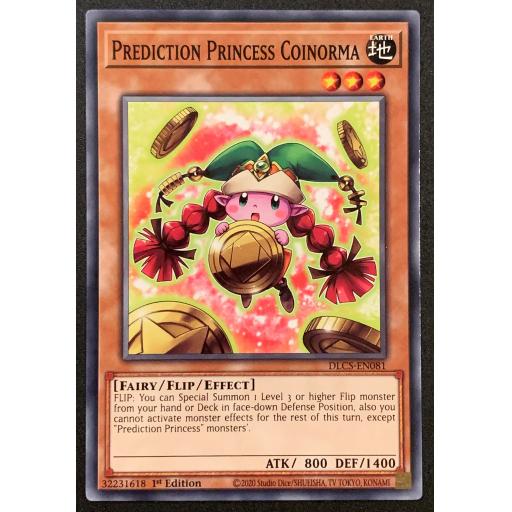 Prediction Princess Coinorma | DLCS-EN081 | 1st Edition | Common