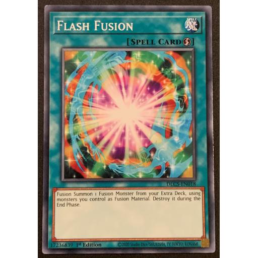 Flash Fusion | DLCS-EN018 | 1ST Edition | Common