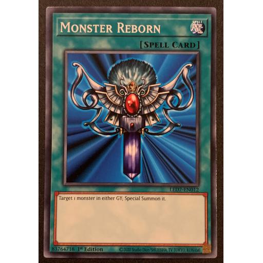 Monster Reborn | LED7-EN012 | 1st Edition | Common