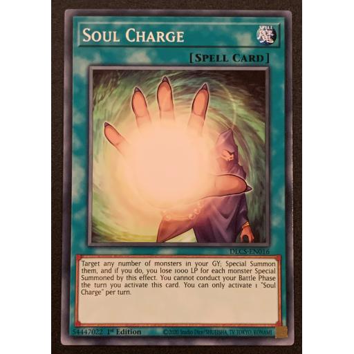 Soul Charge | DLCS-EN016 | 1st Edition | Common