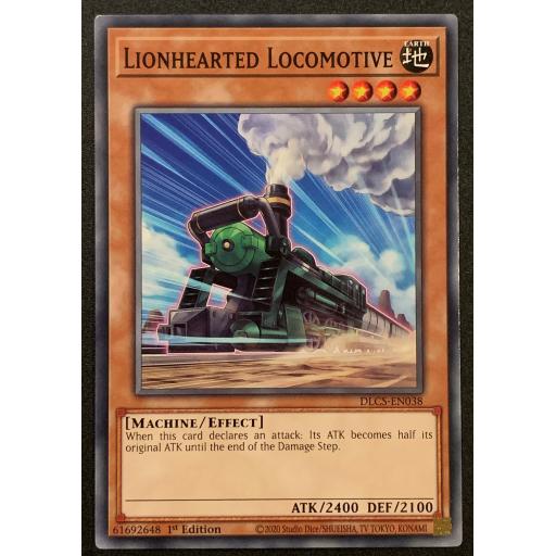 Lionhearted Locomotive | DLCS-EN038 | 1st Edition | Common