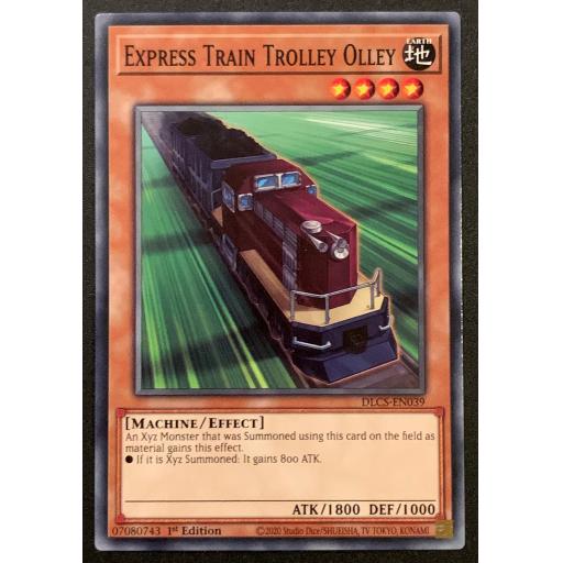 Express train Trolley Olley | DLCS-EN039 | 1st Edition | Common