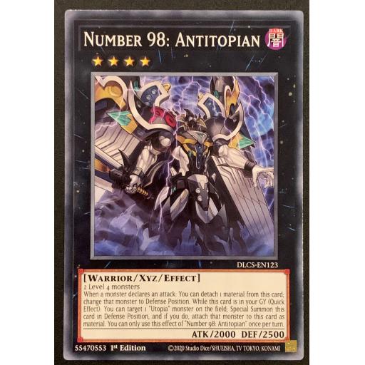 Number 98: Antitopian | DLCS-EN123 | 1st Edition | Common