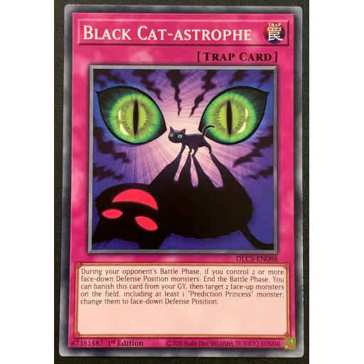 Black Cat-Astrophe | DLCS-EN088 | 1st Edition | Common
