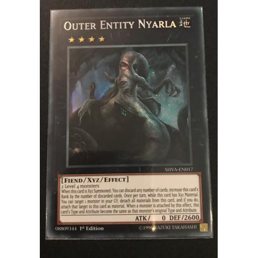 Outer Entity Nyarla | SHVA-EN017 | 1st Edition | Secret Rare