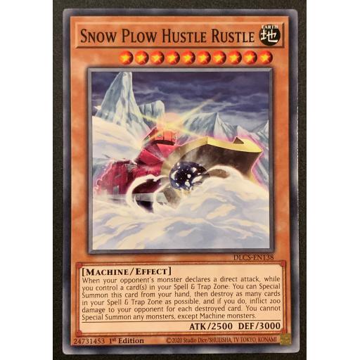 Snow Plow Hustle Rustle | DLCS-EN138 | 1st Edition | Common