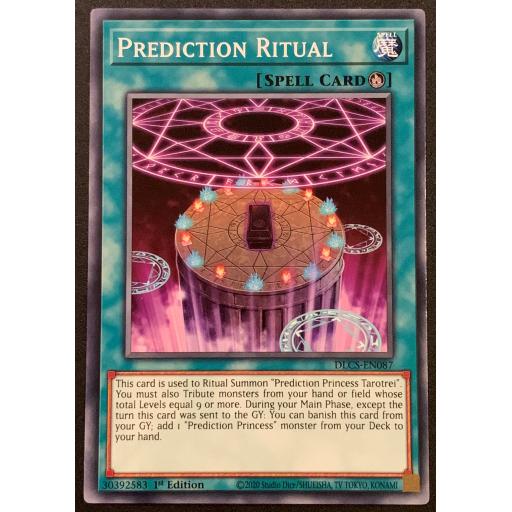 Prediction Ritual | DLCS-EN087 | 1st Edition | Common