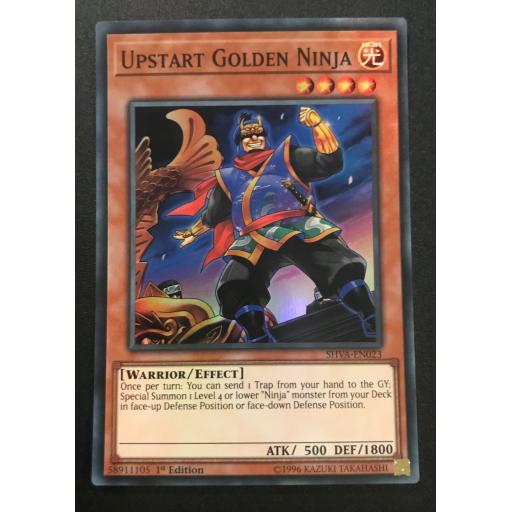 Upstart Golden Ninja | SHVA-EN023 | 1st Edition | Super Rare