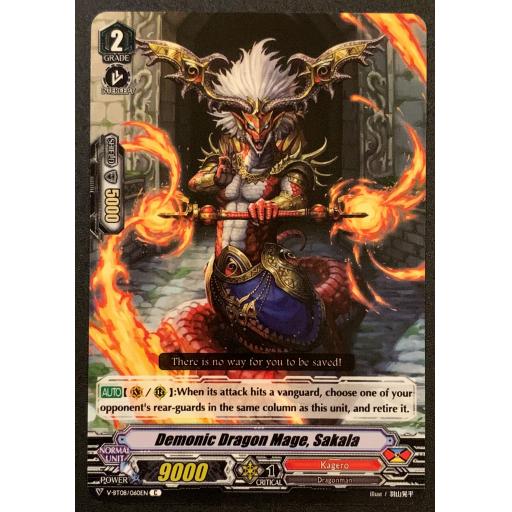 Demonic Dragon Mage, Sakala | V-BT08/060EN | C