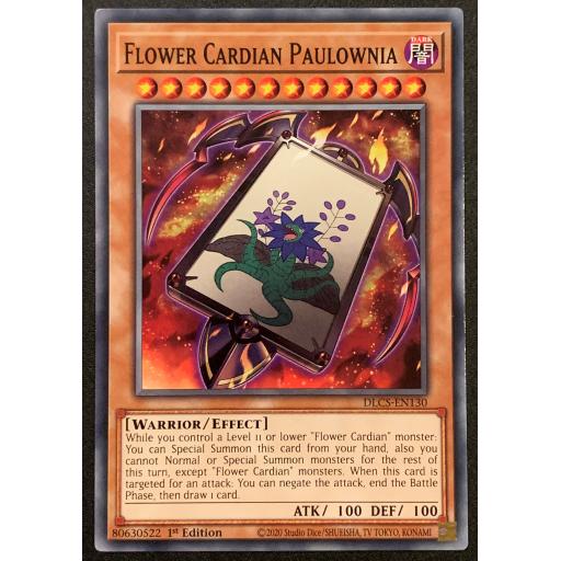 Flower Cardian Paulownia | DLCS-EN130 | 1st Edition | Common
