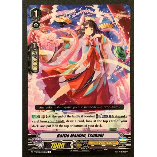 Battle Maiden, Tsubaki | V-BT08/052EN | C