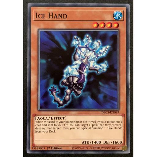 Ice Hand | DLCS-EN049 | 1st Edition | Common