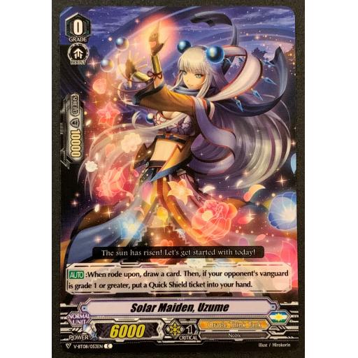 Solar Maiden, Uzume | V-BT08/053EN | C