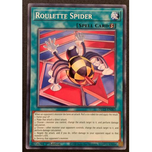 Roulette Spider | DLCS-EN065 | 1st Edition | Spell