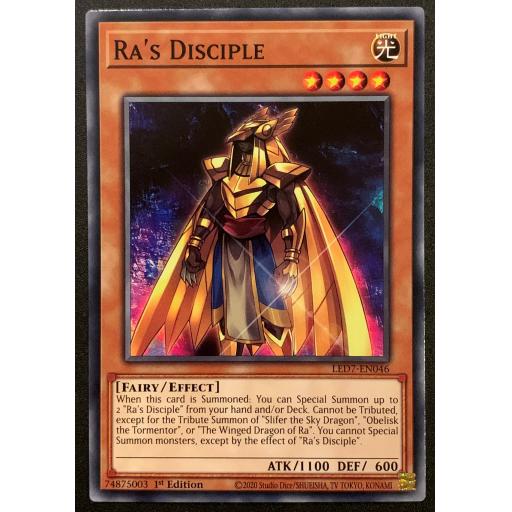 Ra's Disciple | LED7-EN046 | 1st Edition | Common