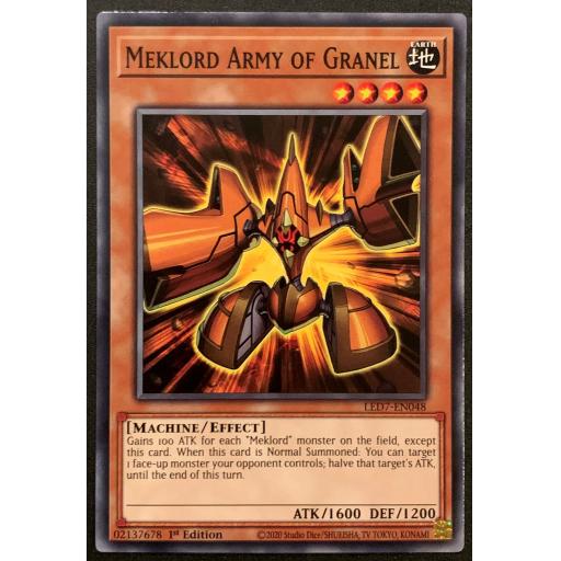 MekLord Army of Granel | LED-EN048 | 1st Edition | Common