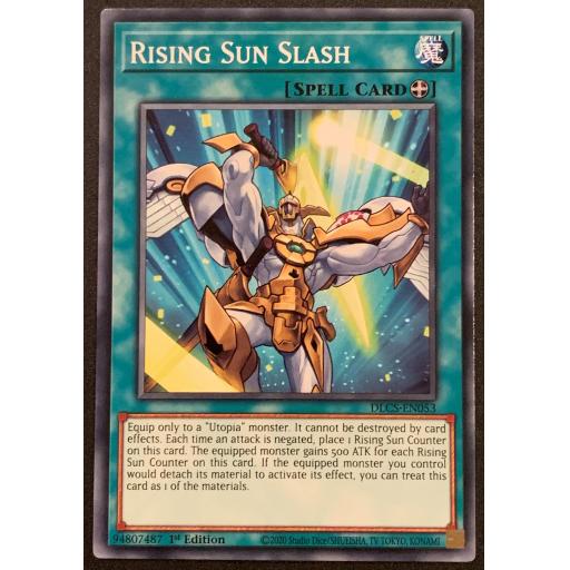 Rising Sun Slash | DLCS-EN053 | 1st Edition | Common