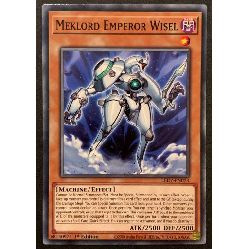 Meklord Emperor Wisel | LED7-EN023 | 1st Edition | Common