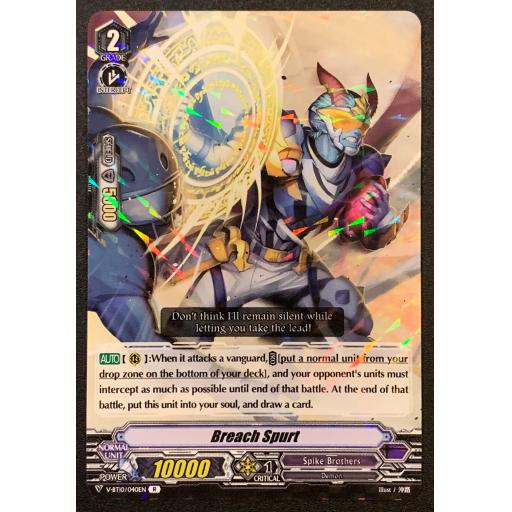 Breach Spurt | V-BT10/040EN | Rare