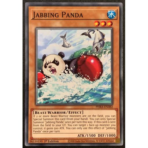 Jabbing Panda  | PHRA-EN082 | 1st Edition | Common