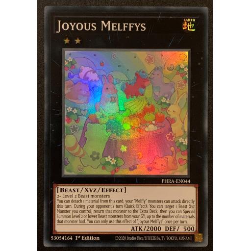 Joyous Meleffys | PHRA-EN044 | 1st Edition | Super Rare