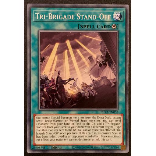 Tri Brigade Stand-off | PHRA-EN052 | 1st Edition | Common