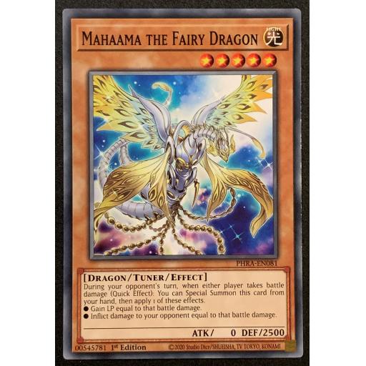 Mahaama The Fairy Dragon | PHRA-EN081 | 1st Edition | Common