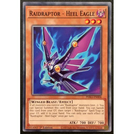 Raidraptor - Heel Eagle | PHRA-EN004 | 1st Edition | Common