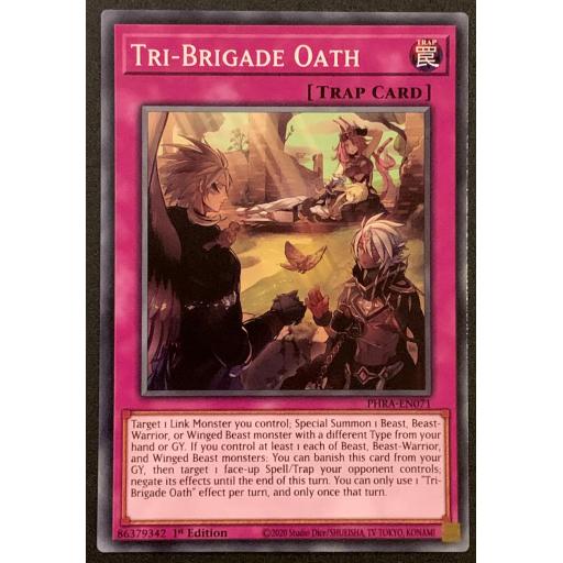 Tri-Brigade Oath  | PHRA-EN071 | 1st Edition | Common