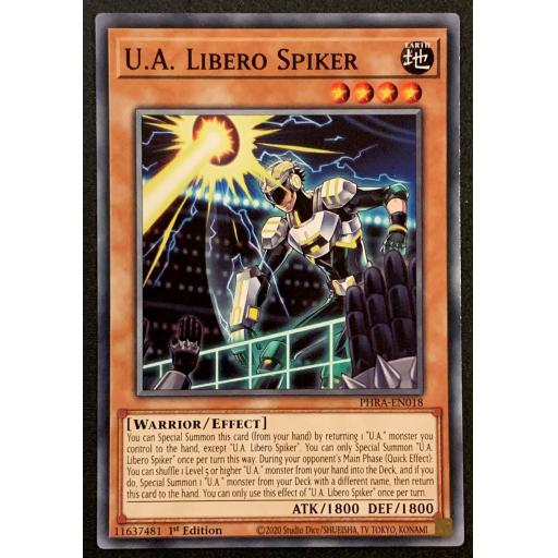 U.A. Libero Spiker | PHRA-EN018 | 1st Edition | Common