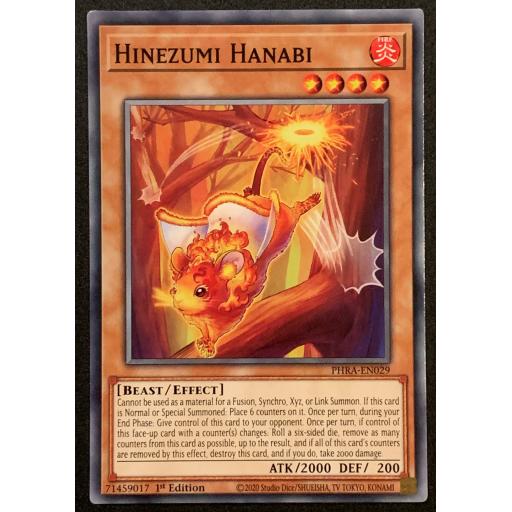 Hinezumi Hanabi | PHRA-EN029 | 1st Edition | Common