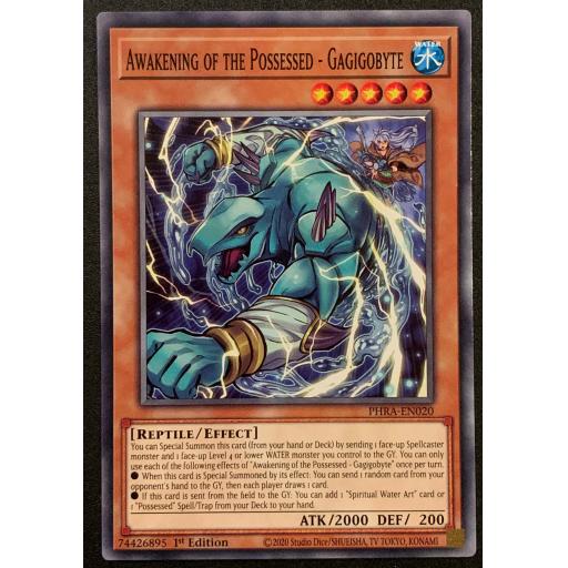 Awakening of the Possessed - Gagigobyte | PHRA-EN020 | 1st Edition | Common