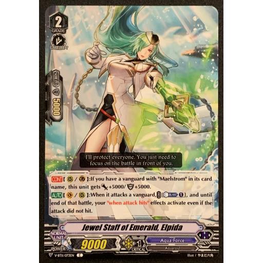 Jewel Staff of Emerald, Elpida | V-BT11/073EN | C