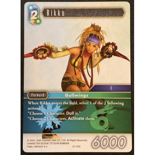 Rikku | 12-115C | Common