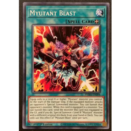 Myutant Blast | PHRA-EN094 | 1st Edition | Common