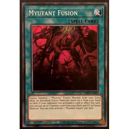 Myutant Fusion | PHRA-EN093 | 1st Edition | Common