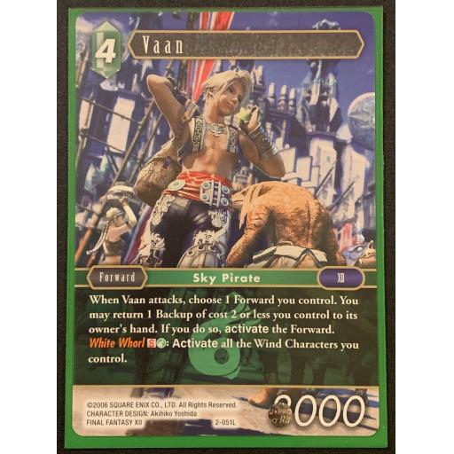 Vaan | 2-051 | Legend