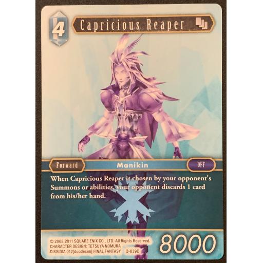 Capricious Reaper | 2-039C | Common
