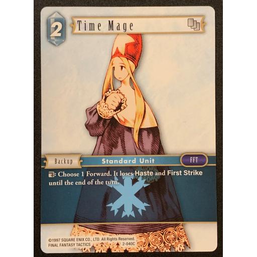 Time Mage | 2-040C | Common