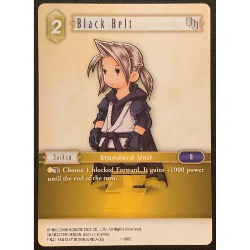 Black Belt | 1-100C | Common
