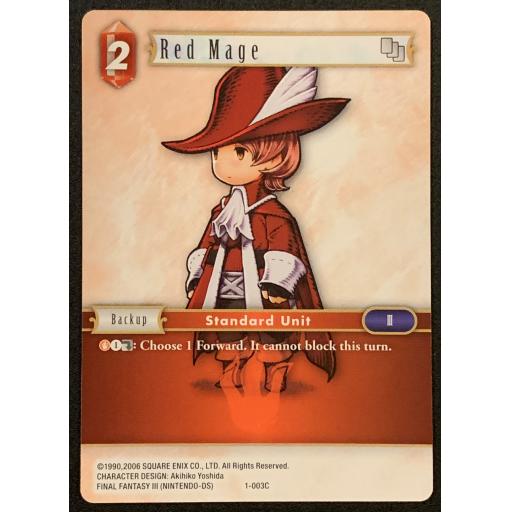 Red Mage | 1-003C | Common
