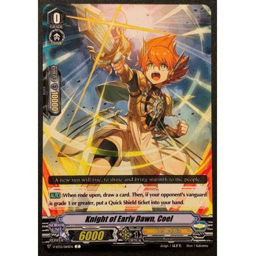 Knight of Early Dawn, Coel | V-BT12/064EN | C