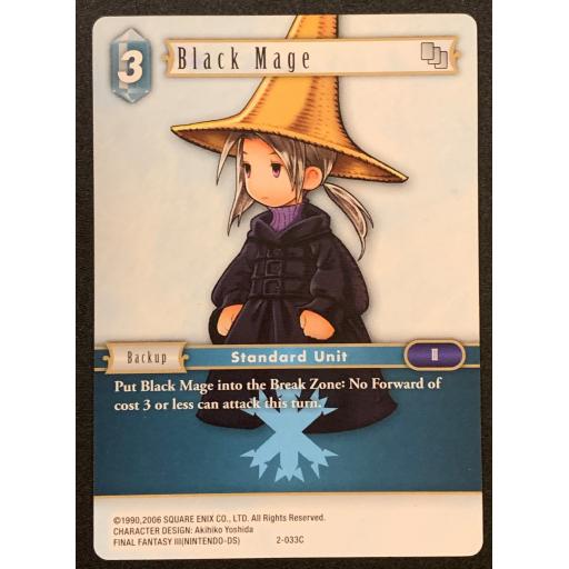 Black Mage | 2-033C | Common