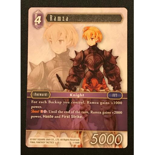 Ramza | 1-144R | Rare