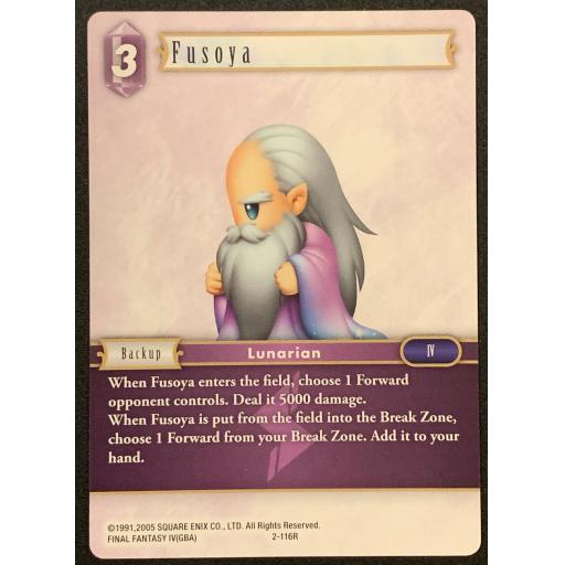 Fusoya | 2-116R | Rare