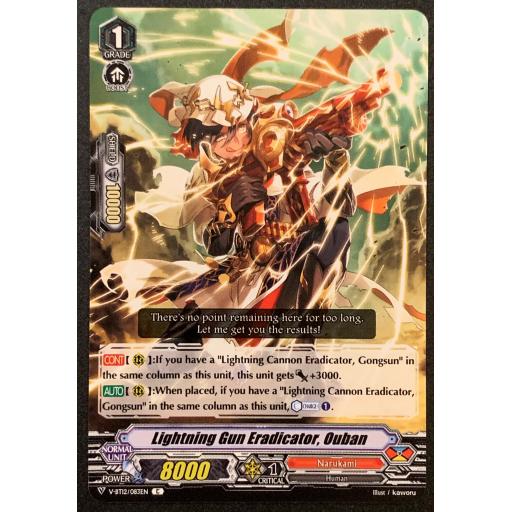 Lightning Gun Eradicator, Ouban | V-BT12/083EN | C