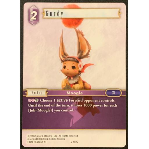 Gurdy | 2-102C | Common